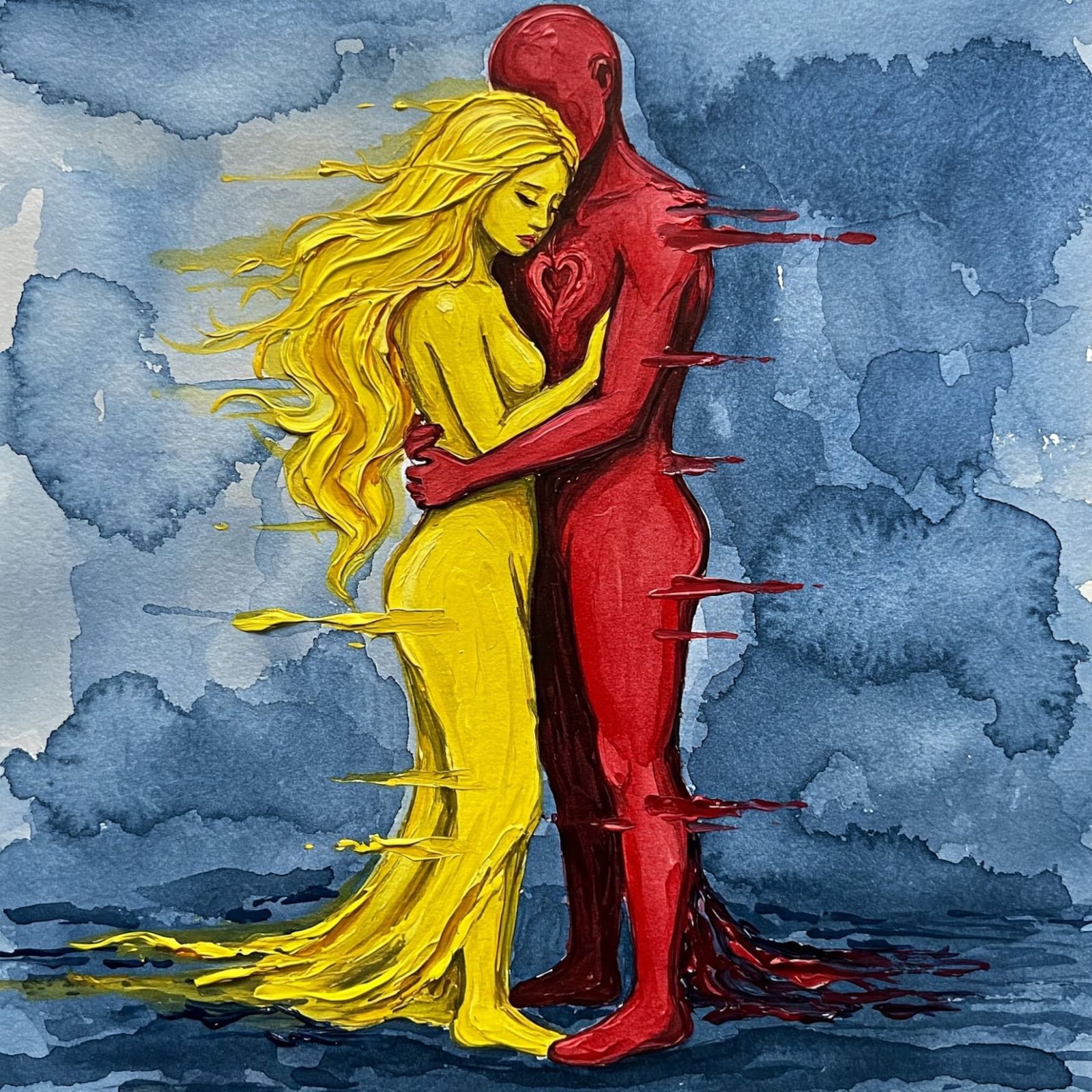 Yellow Woman vs Red Man