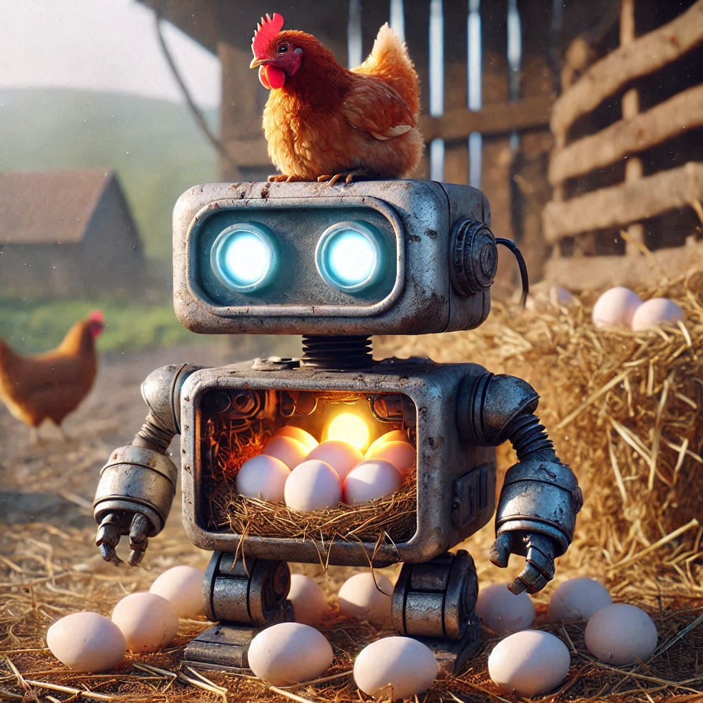 Egg Incubator Robot  by @Stare