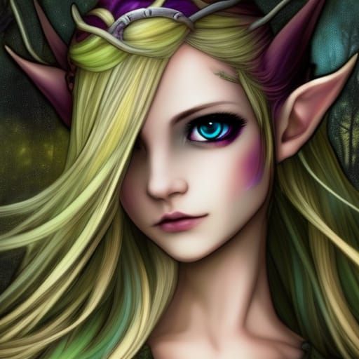 Grunge elf - AI Generated Artwork - NightCafe Creator