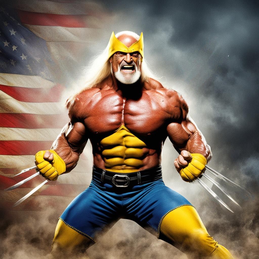 Hulk Hogan as Wolverine