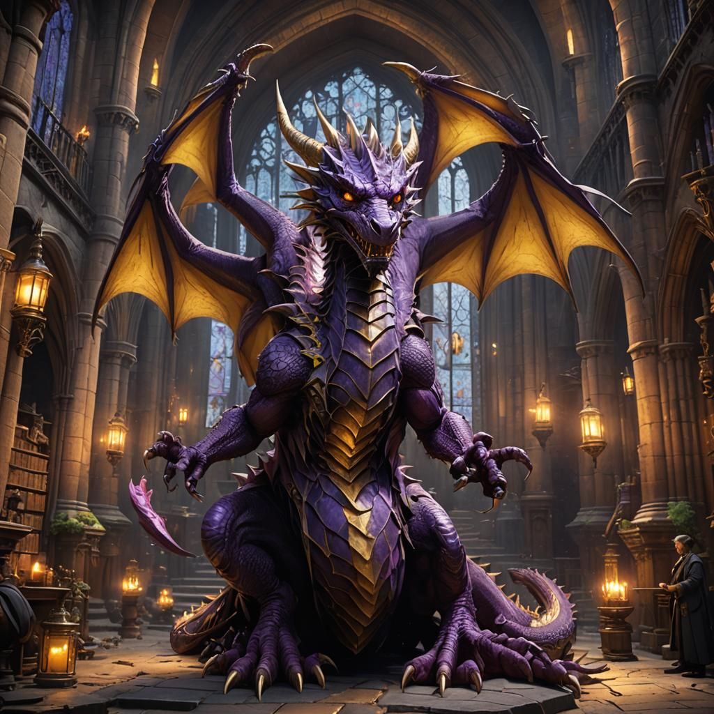 Dragon in Hogwarts
