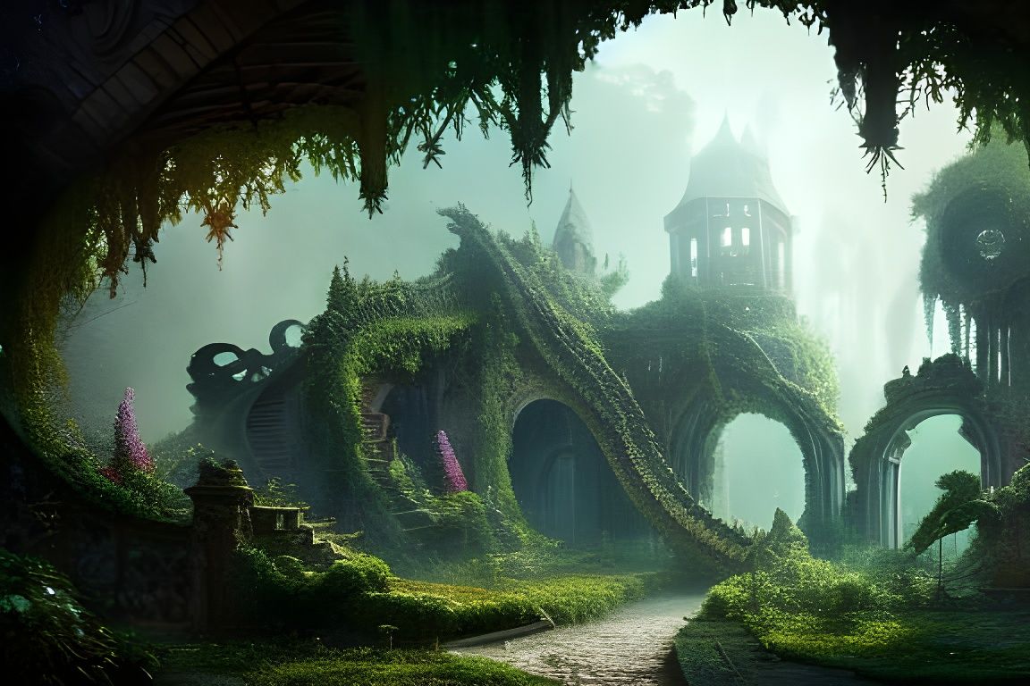 Dragon Overgrown  by @Seivitae