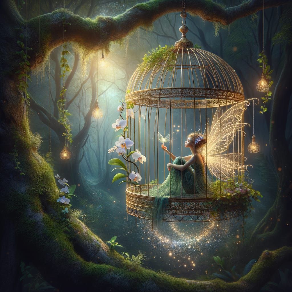 Once A Cage Now A Respite  by @Scion