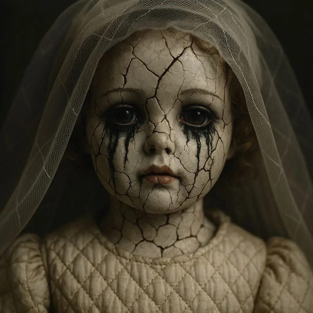 Beneath the veil another broken person