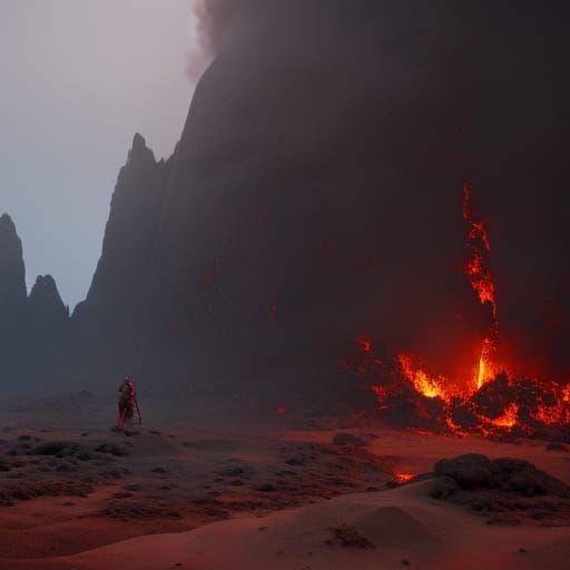 Lava moon