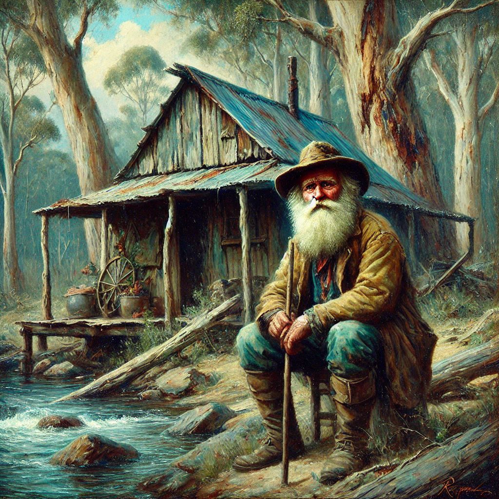 The old man's home