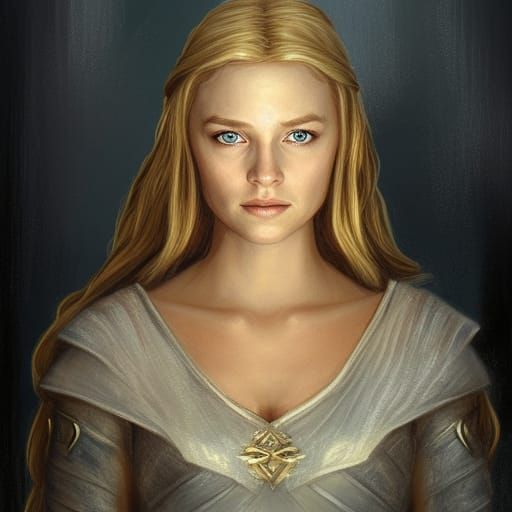 Princess Eowyn of The Lord of the Rings - AI Generated Artwork ...