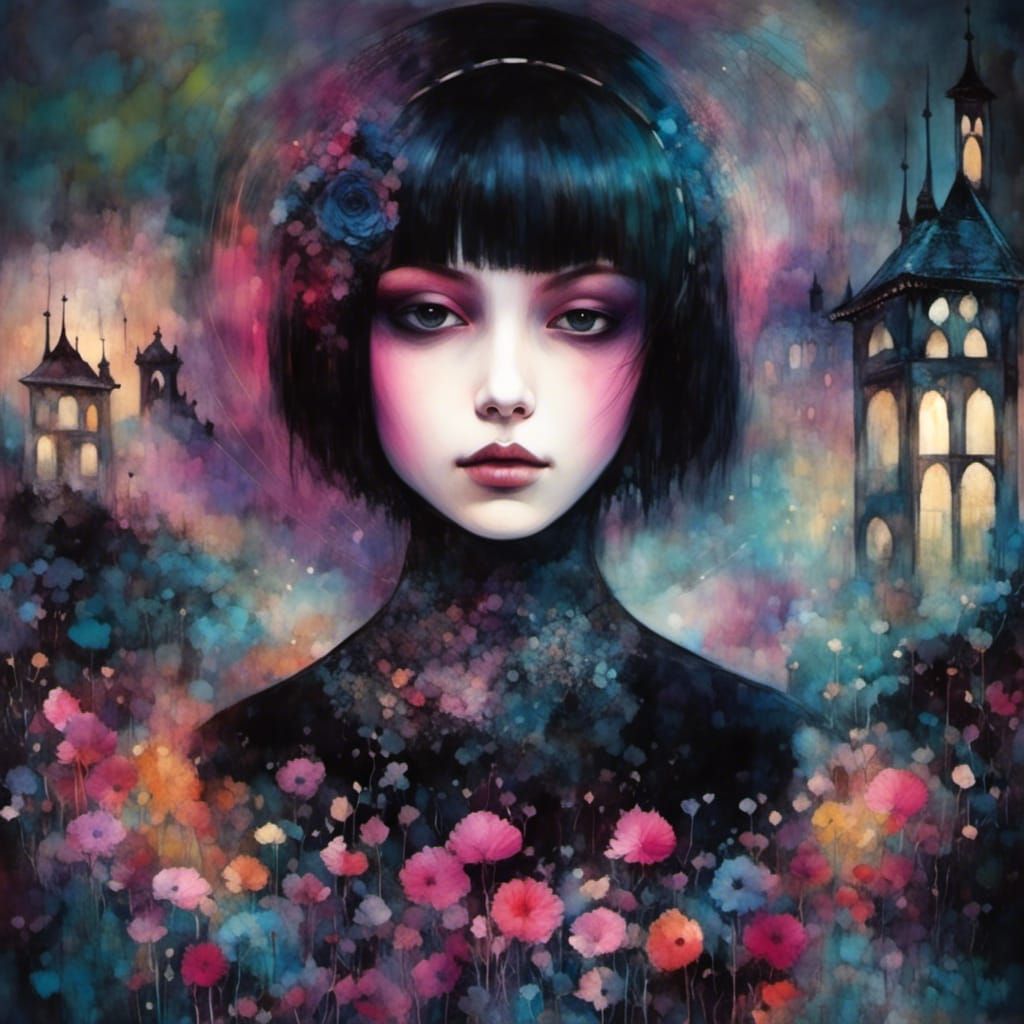 gothic bliss, paradise, house of souls, my own little neon corner in