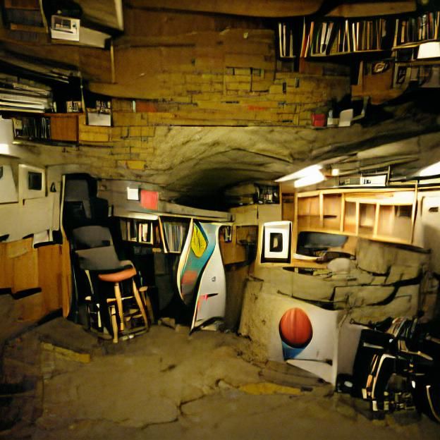 Liminal spaces Dave's basement