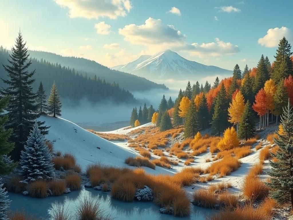 seasons of a  landscape