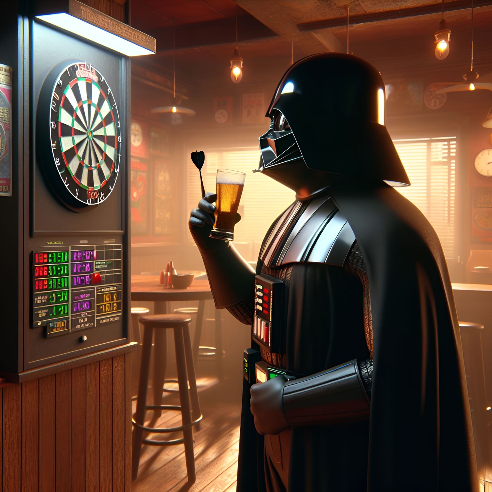 Dart Vader (idea from Crystal)