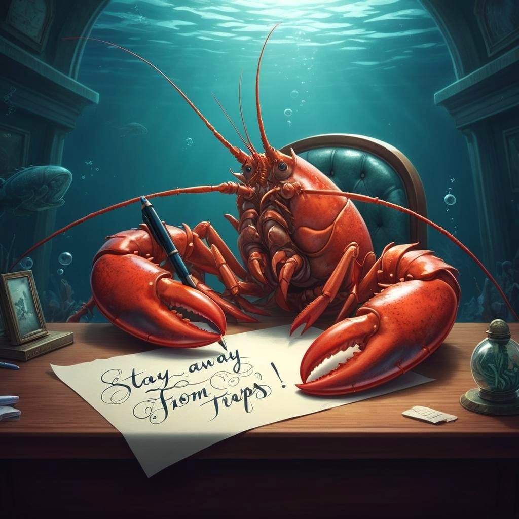 Stay away from Traps!  by @Artificial Artist