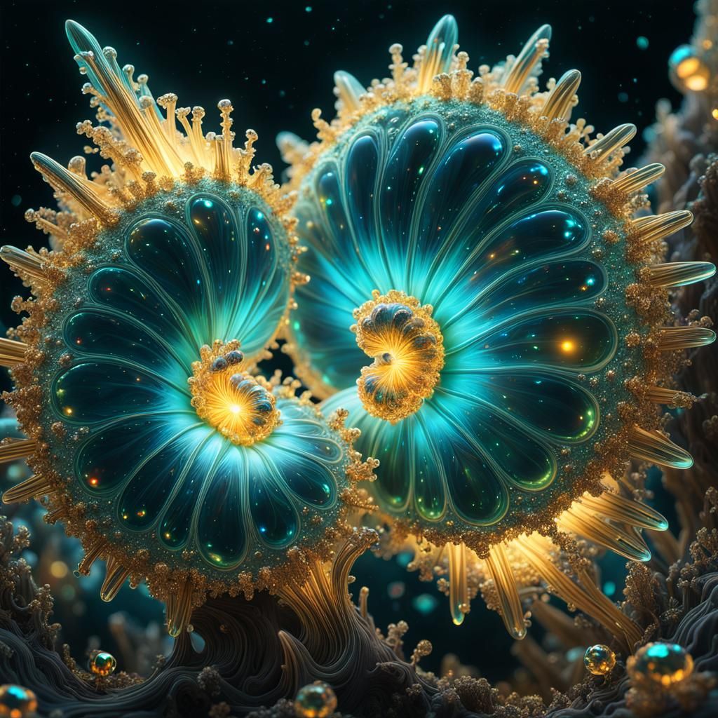 amoeba splitting into two,