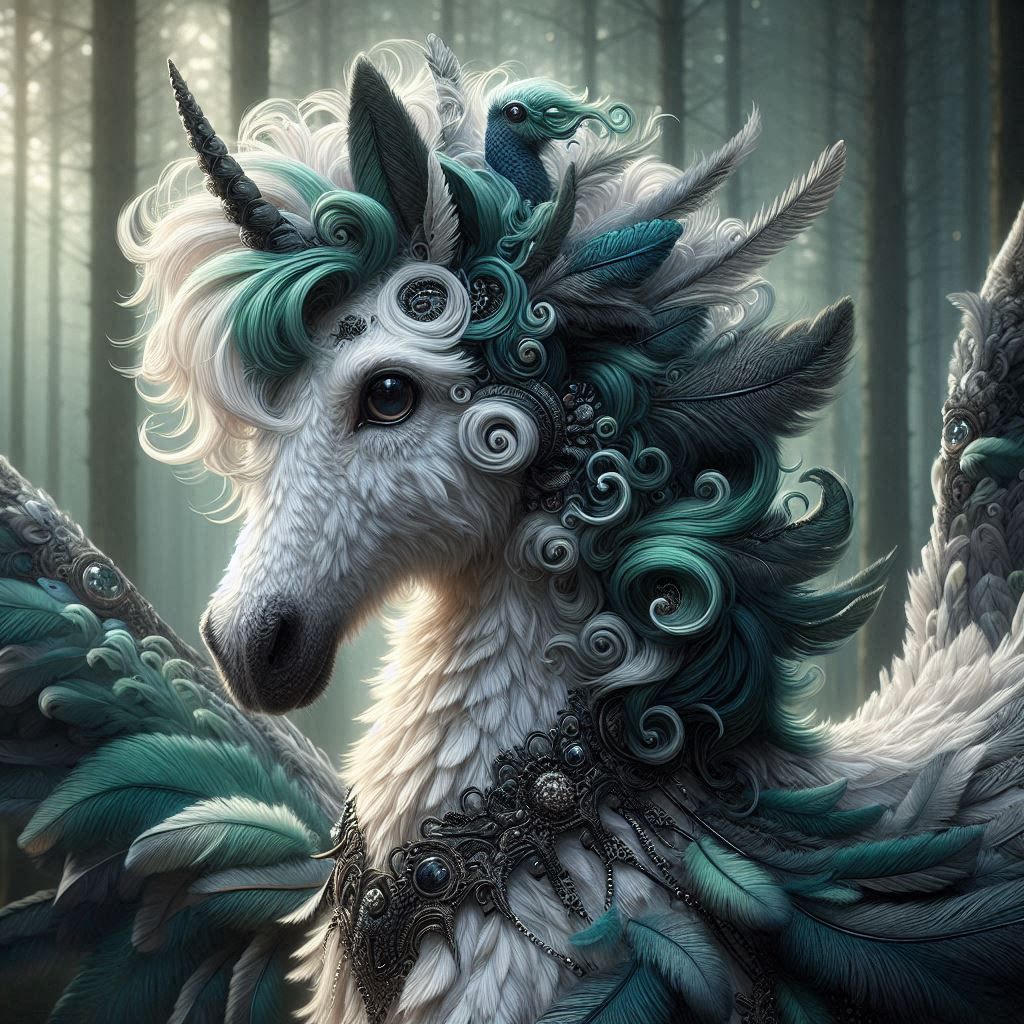 Feathery Horse