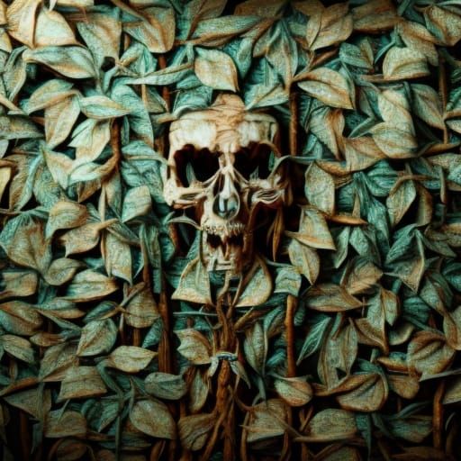 Autumnal Skull
