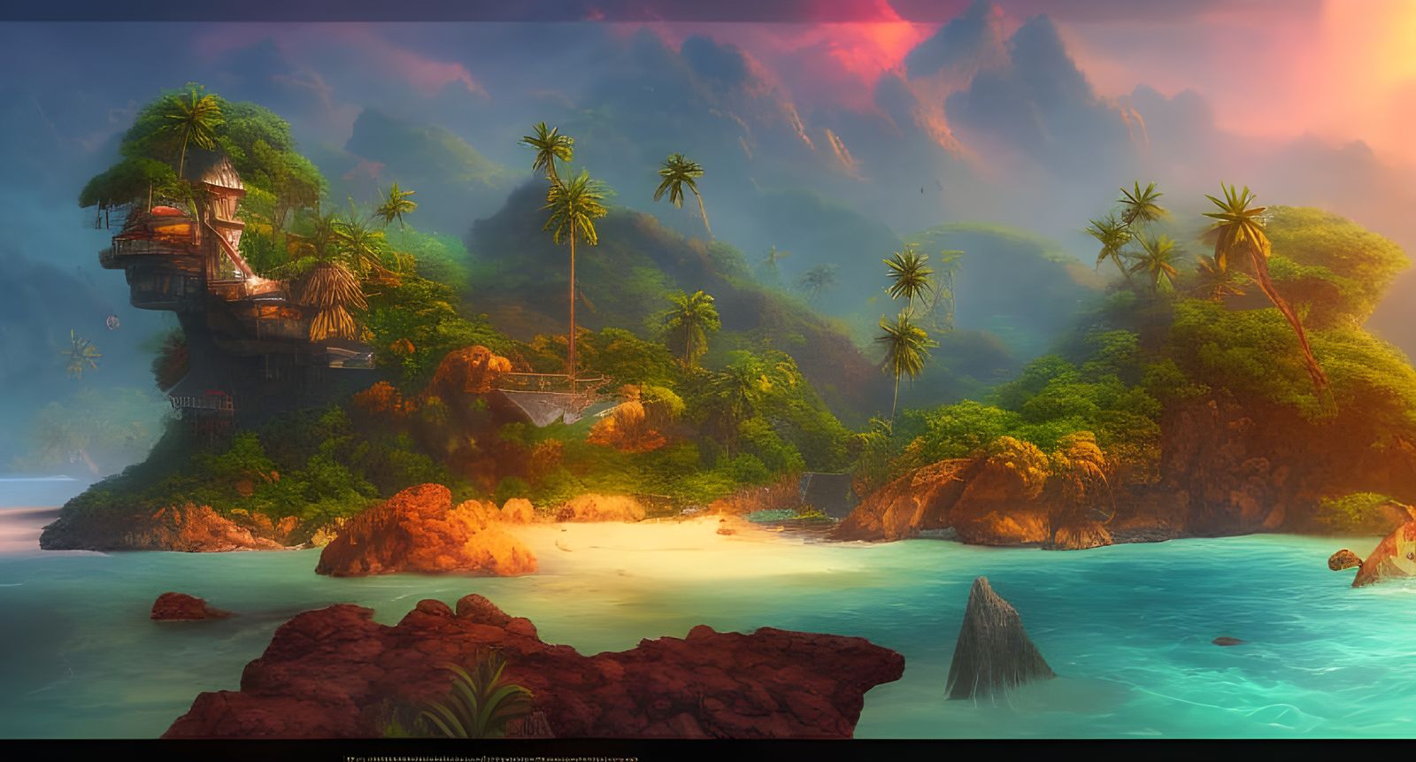 Tropical beach