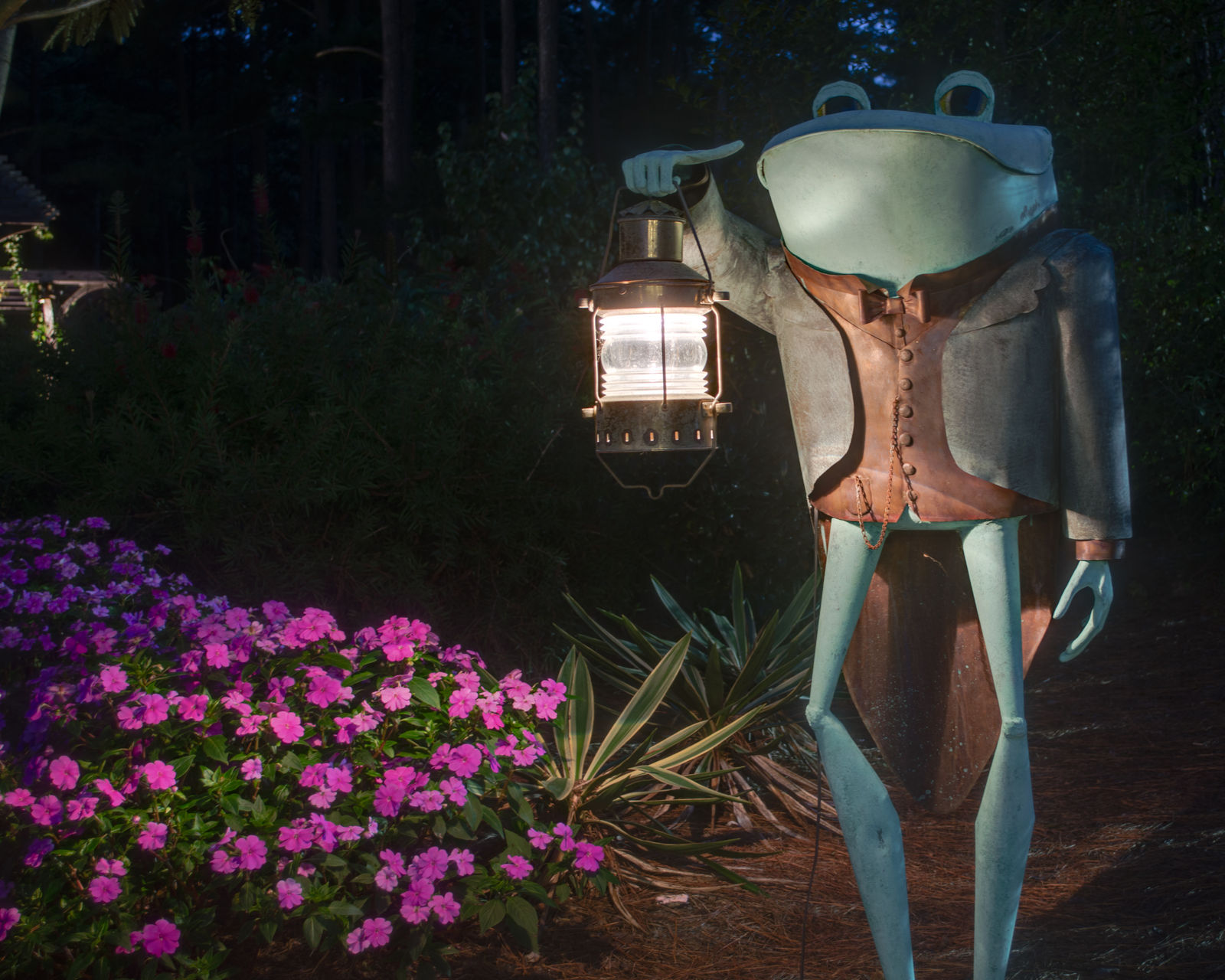 Statue at Cape Fear Botanical Garden