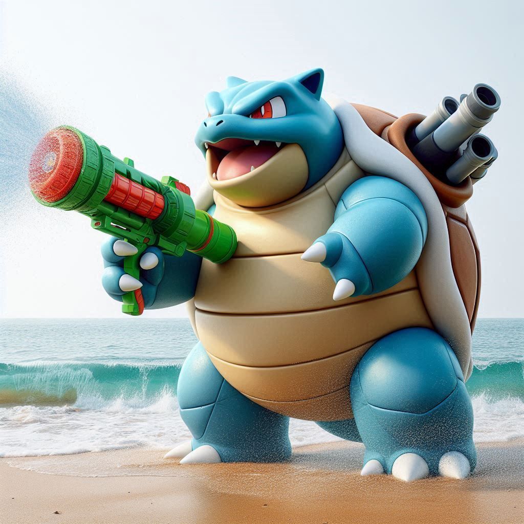 If the Pokémon ability “water gun” was realistic