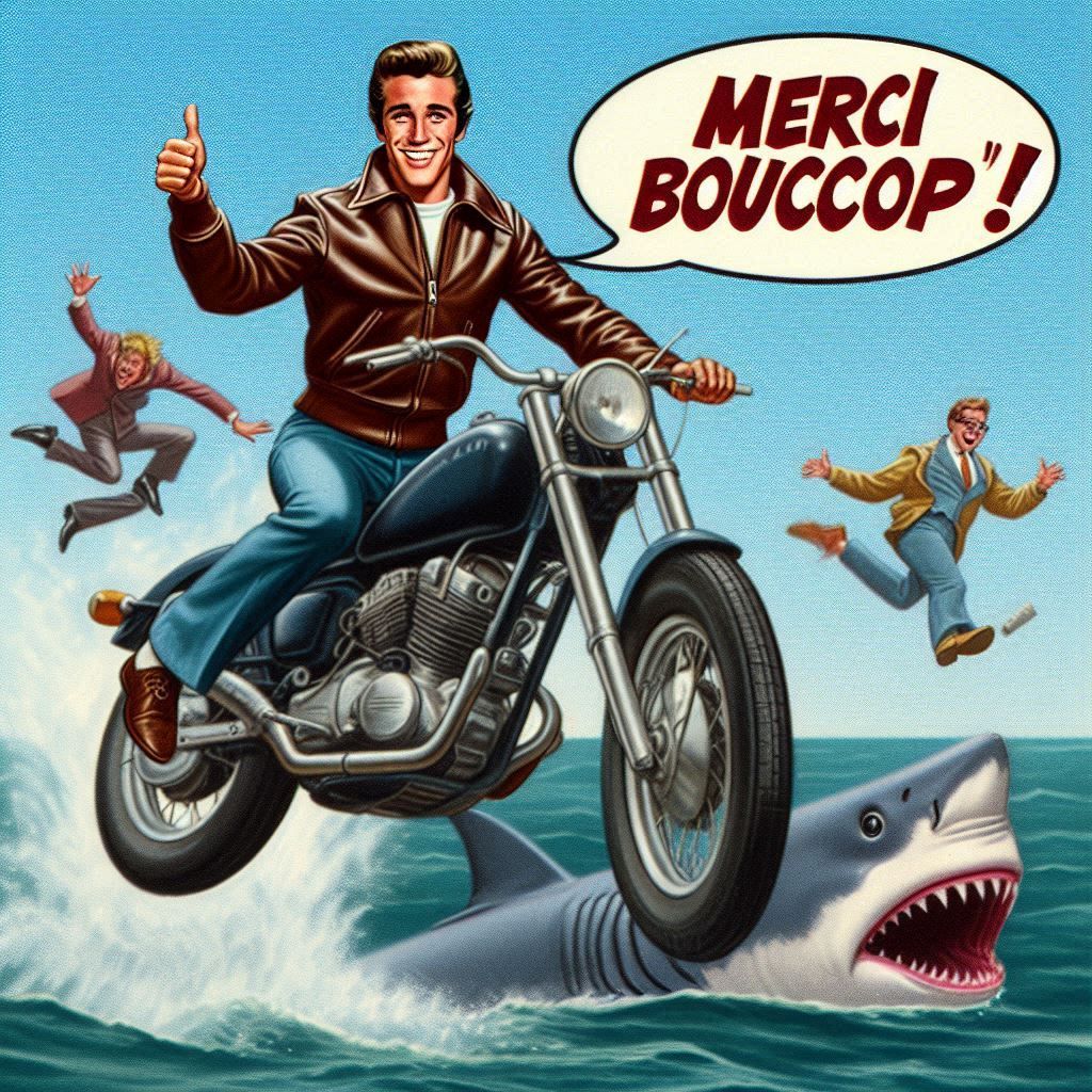 merci boucoup from the fonz