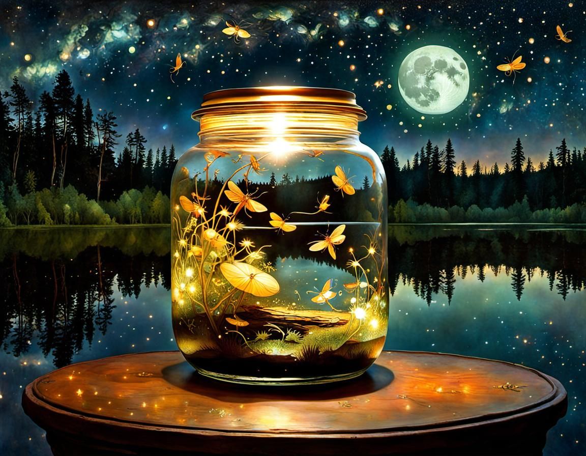 Fireflies  by @Virtual Artist