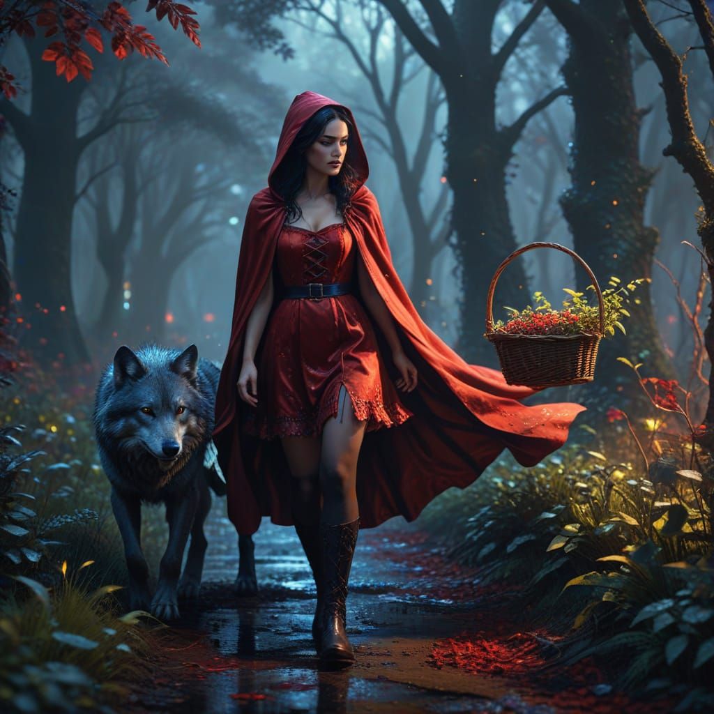 (Not so) Little Red Riding Hood.