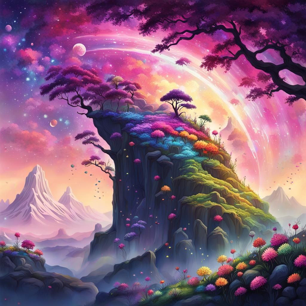 Spring planet  by @Iago Universe