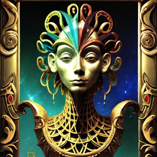 Woman, Weird, Eerie, Beautiful, Delightful, Perfect, Hologra...