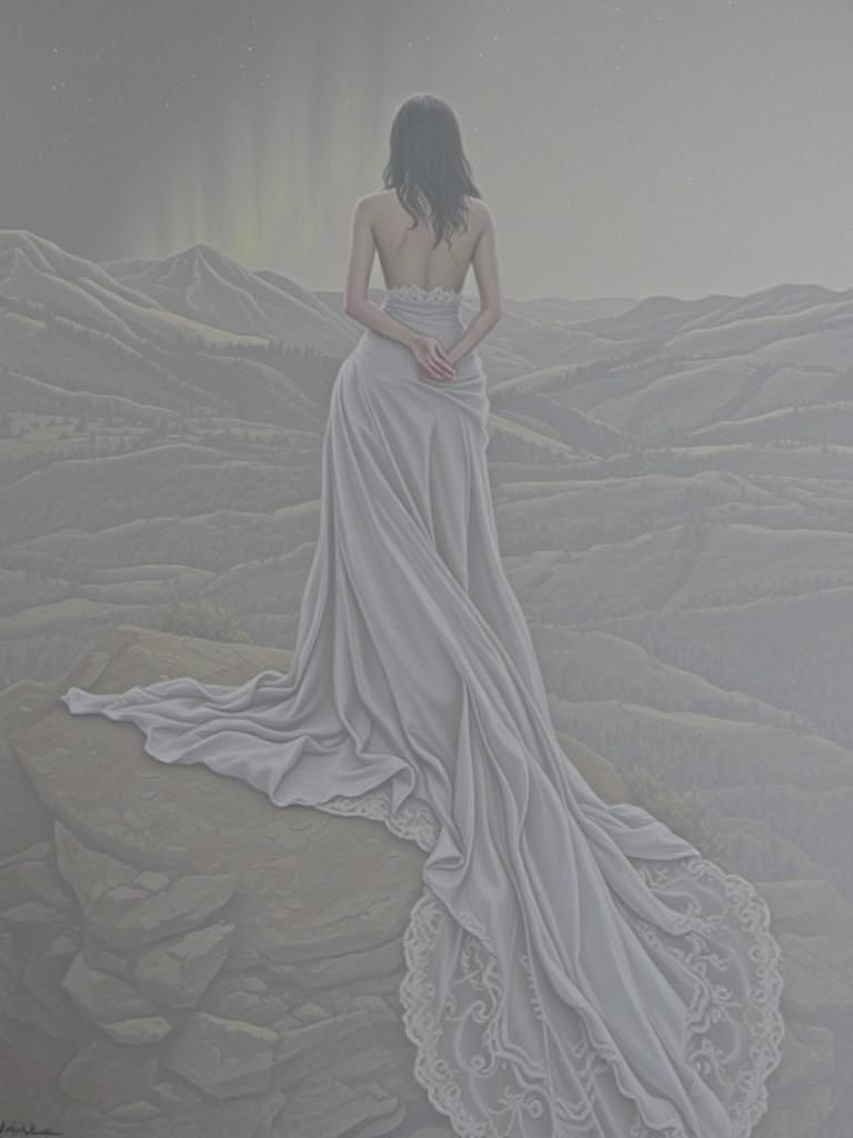 Hyperreality, realistic, objective reality, 16k. Seductress/Temptress Female Fantasy World Fantasy Oil Painting art by Christian Lewis Hulet...