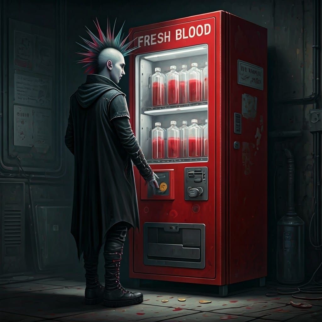 Fresh Blood  by @Curiosa