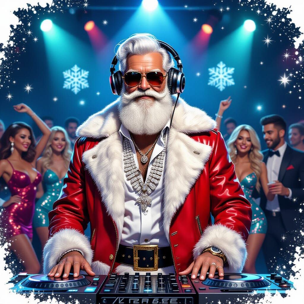 DJ Santa  by @PhrozenExodus