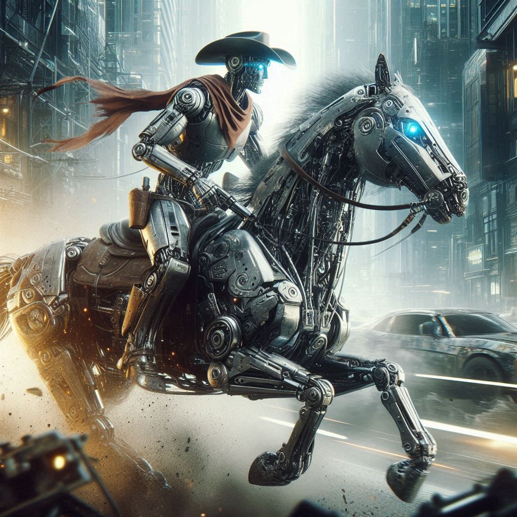 I'm a cowboy, on steel horse I ride - I'm wanted, dead or al...