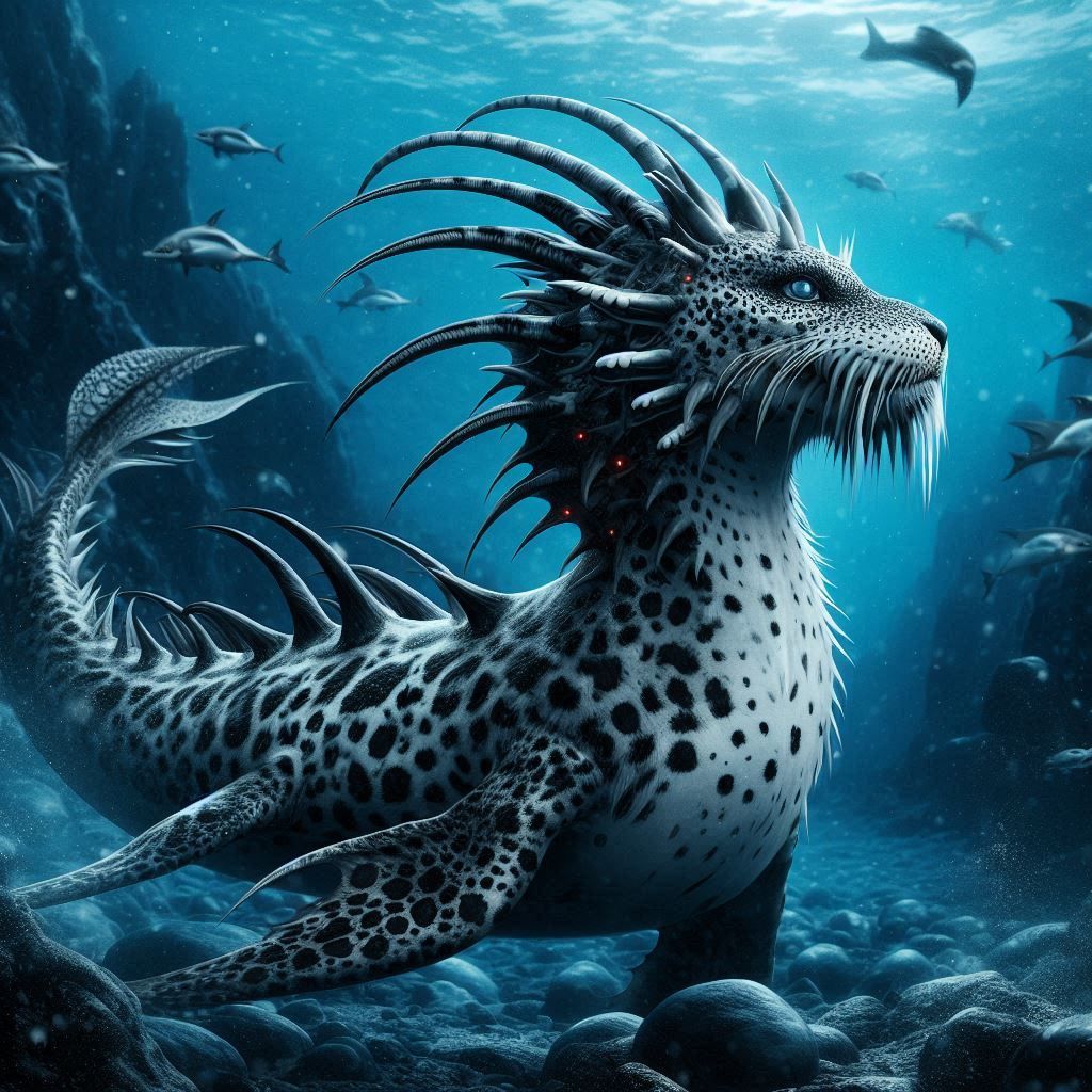Dragon-Leopard Seal Hybrid