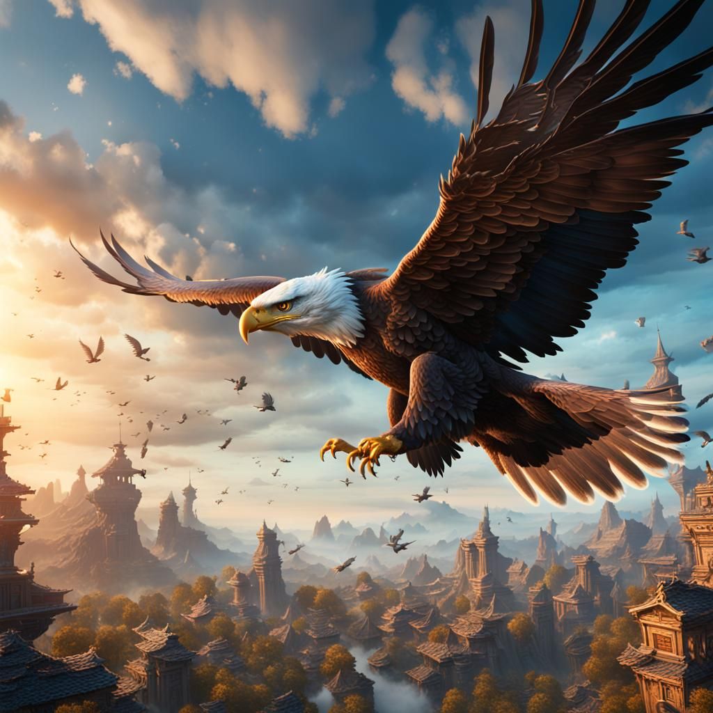 Eagle Flight: Fantasy Concept Art in Deep Color
