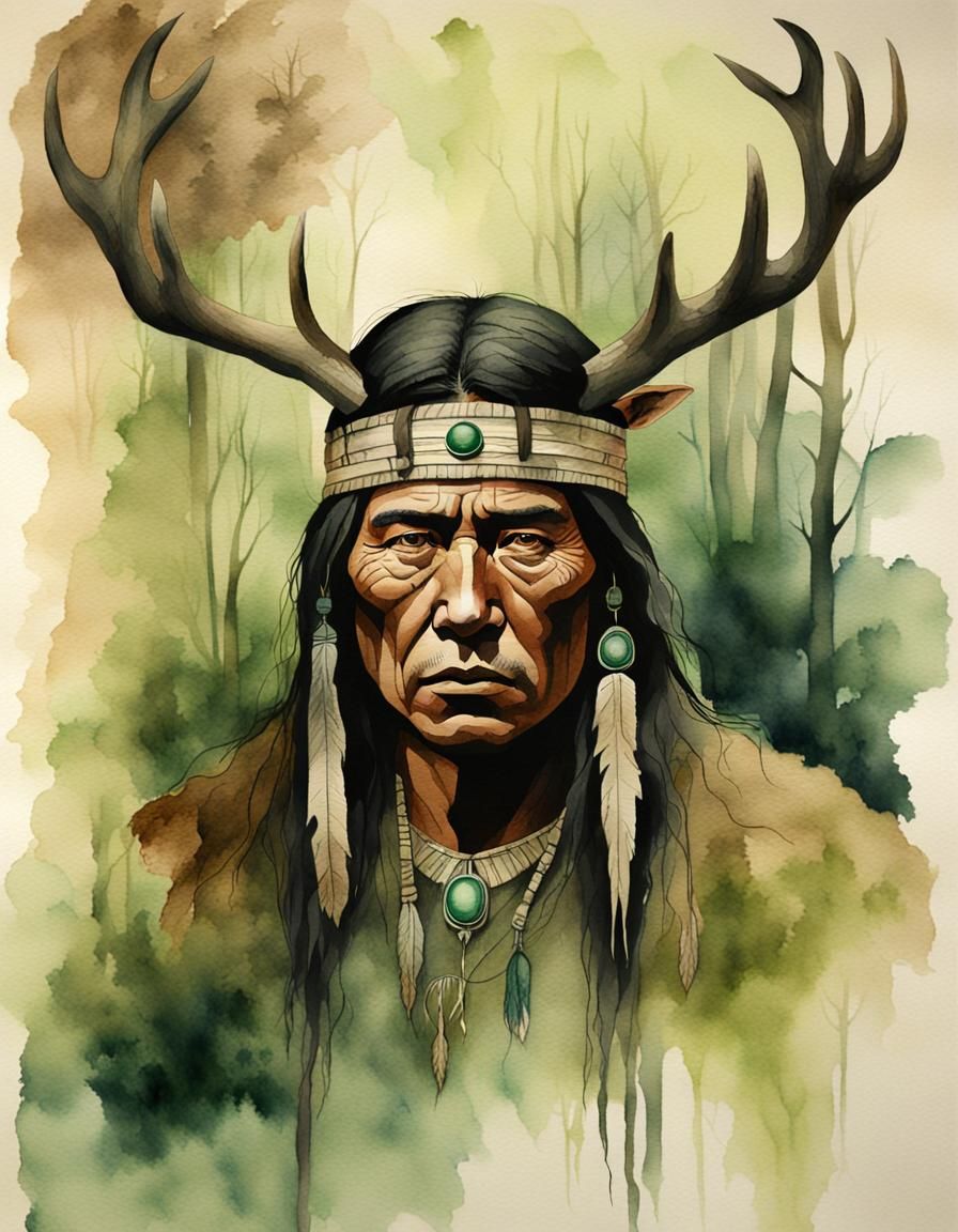 An Ancient Spirit, Protecting the Land  by @Mister