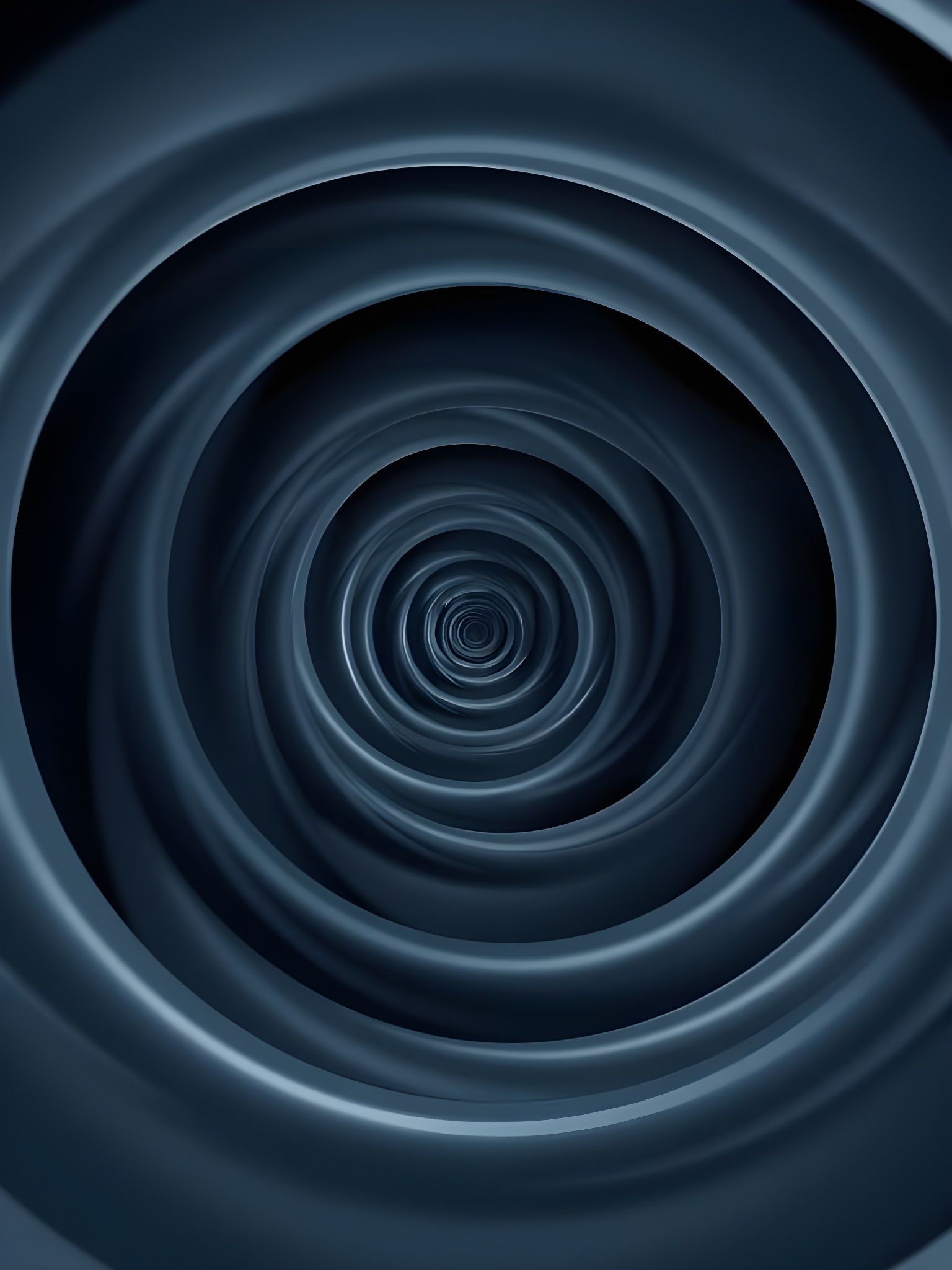 A spiral that spirals and keeps spiraling to the smallest spiral and ...