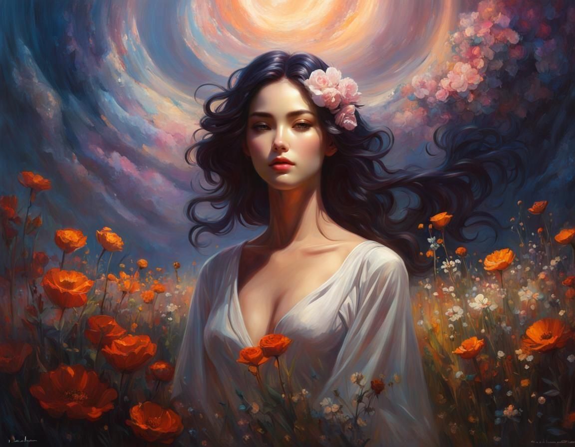 Serene in the Celestial Dream