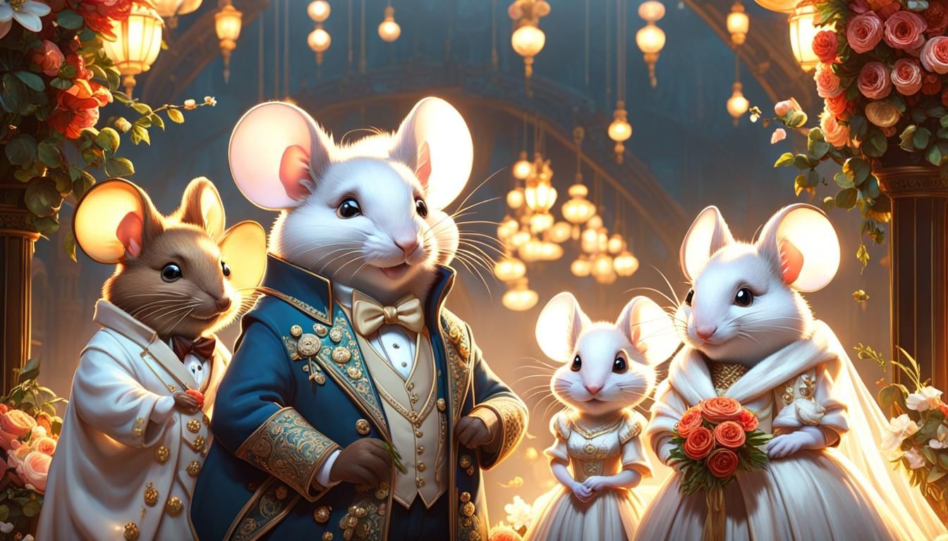 A Very Mice Wedding  by @Strigoi77