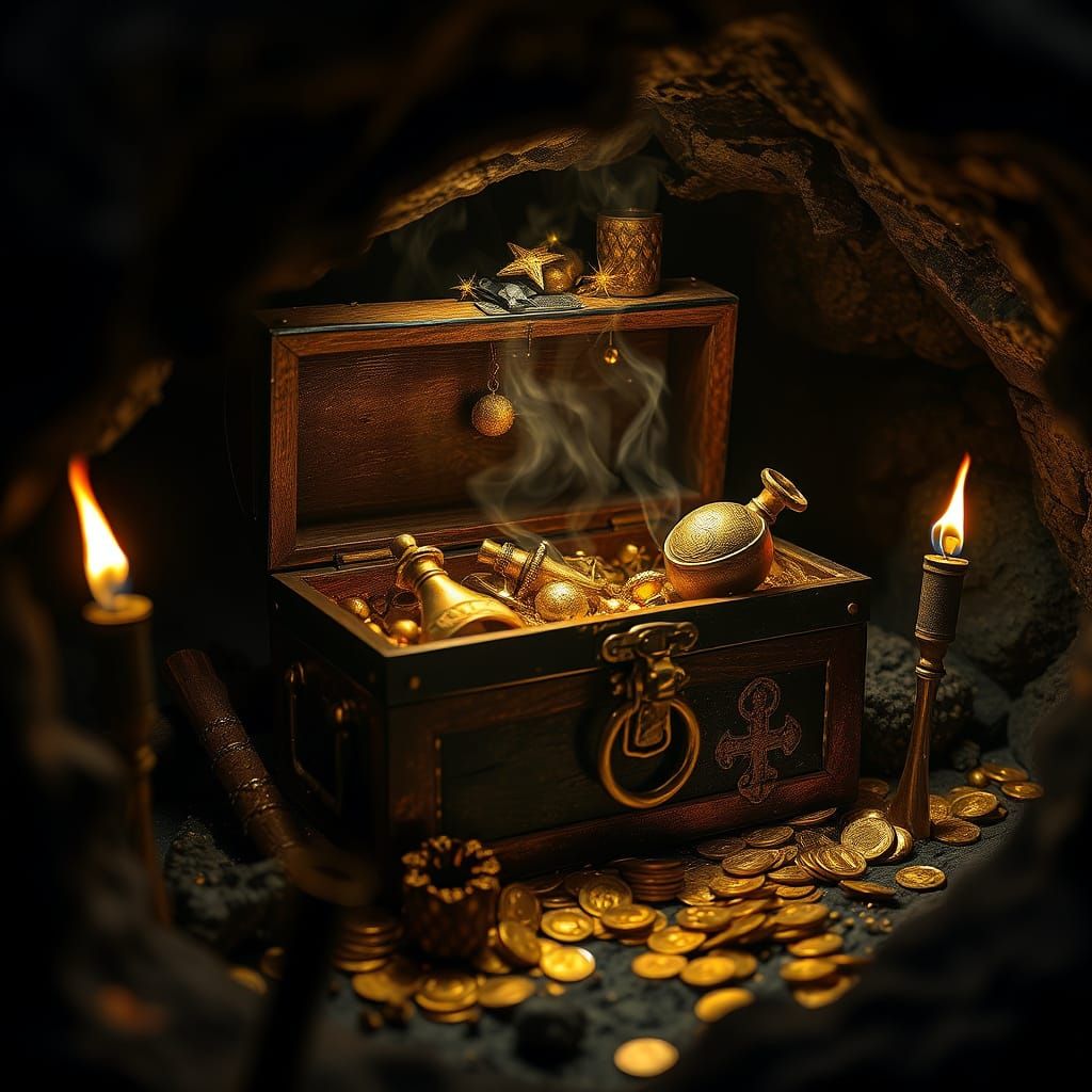 Treasure Chest  by @undefined