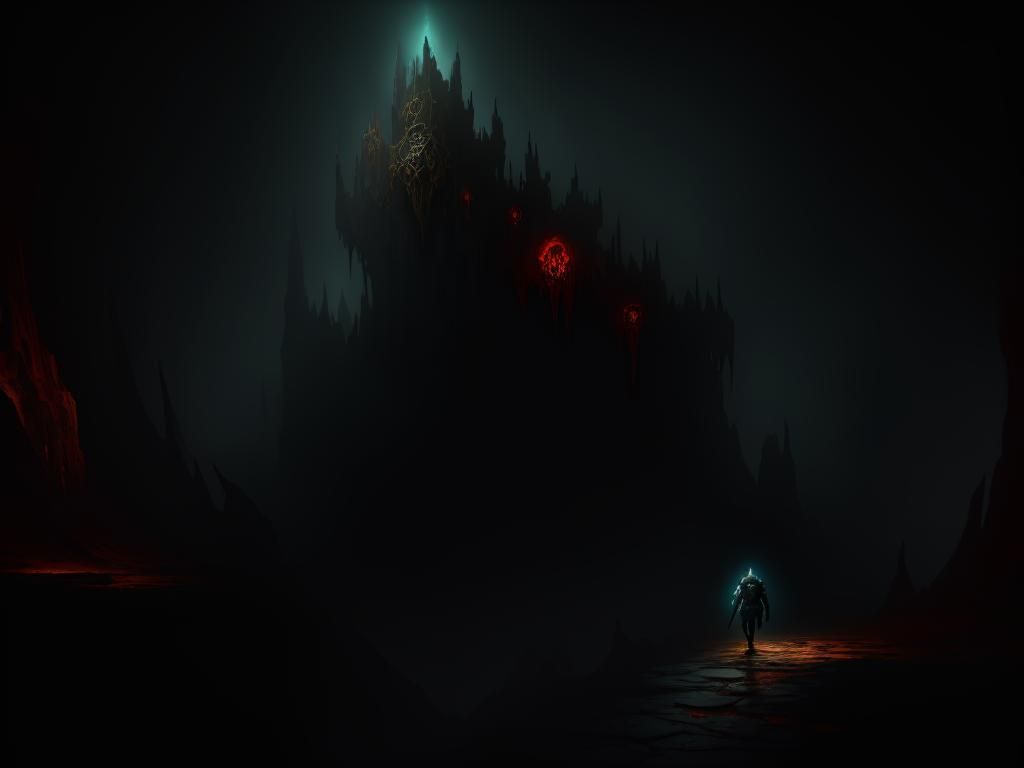 Wandering into the yawning chasm where the world unravels in...