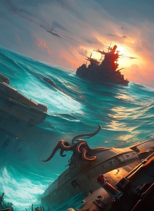 Kraken sea battle