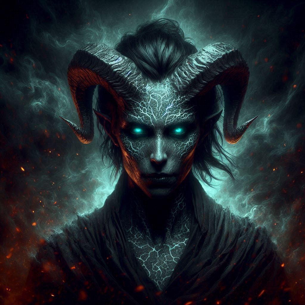 Crackling Tiefling