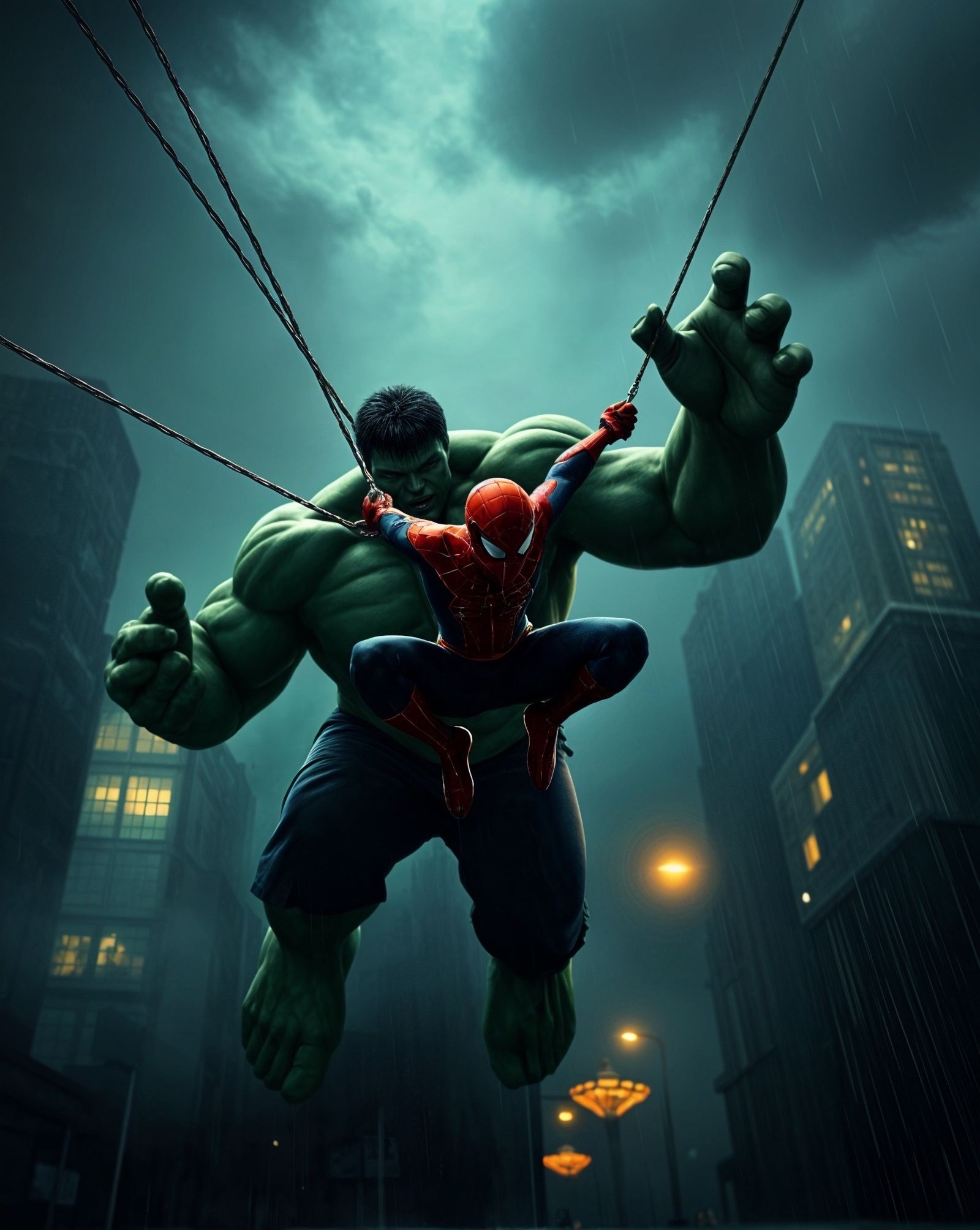 Spider-Man and The Hulk
