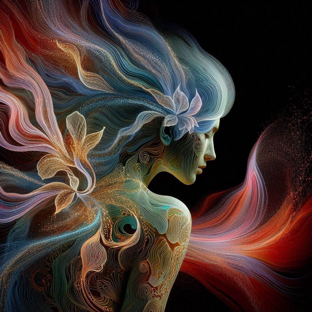 casting aside her shadow