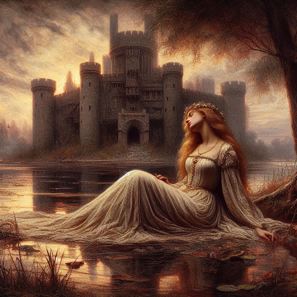 The Lady of Shalott by john William Waterhouse