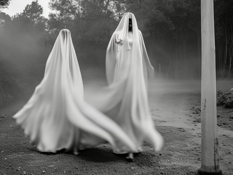 La Llorona, Ghost roaming aimlessly screaming, ghost of a wo...
