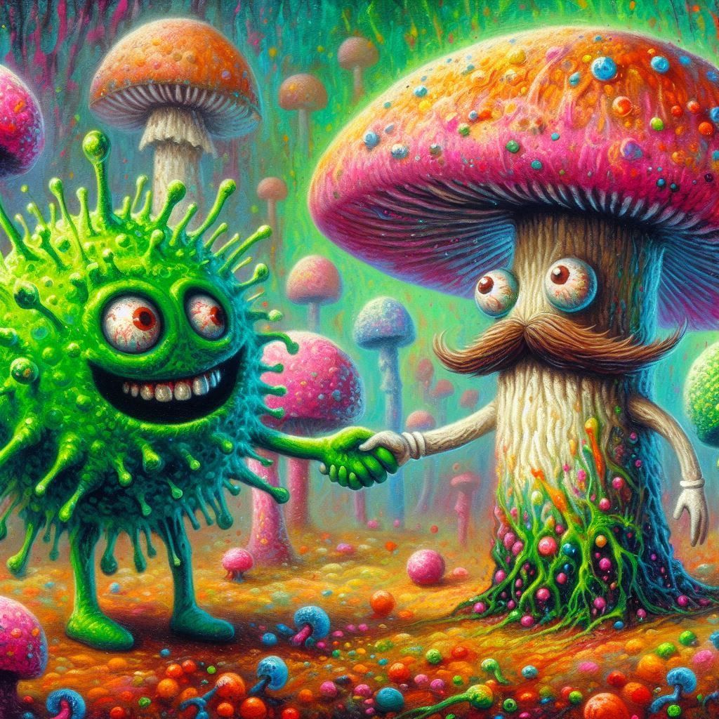 Crazy mushroom