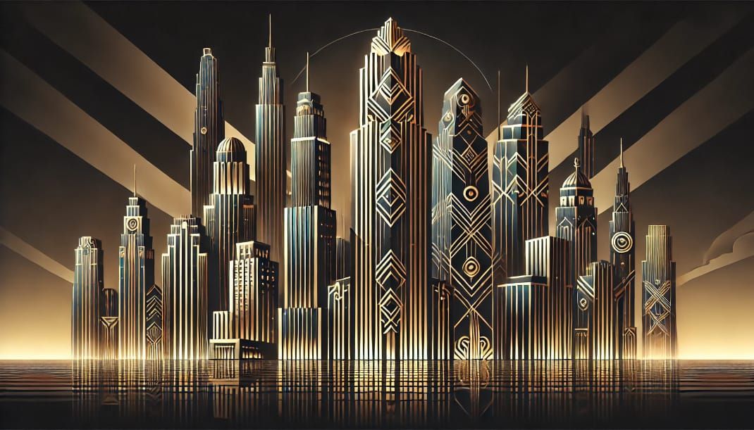 art deco city
