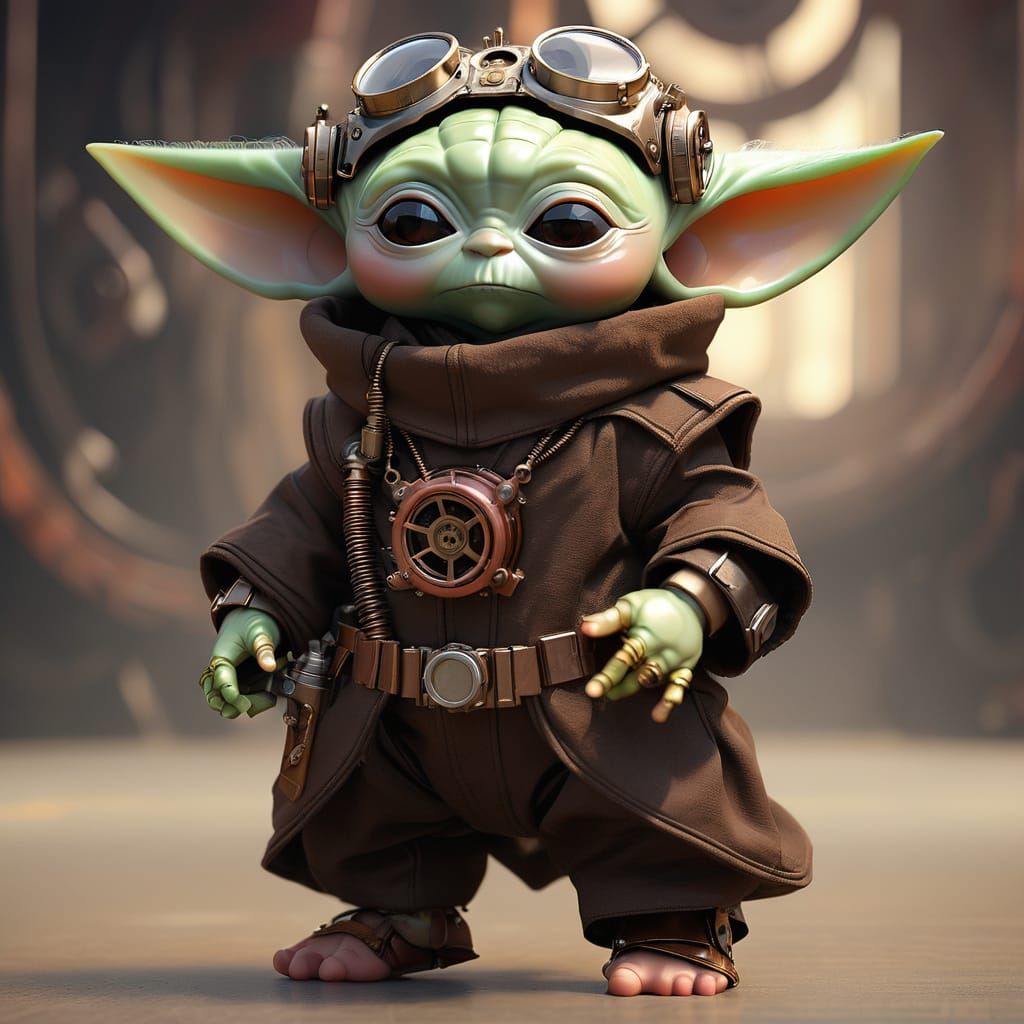 Steampunk Baby Yoda