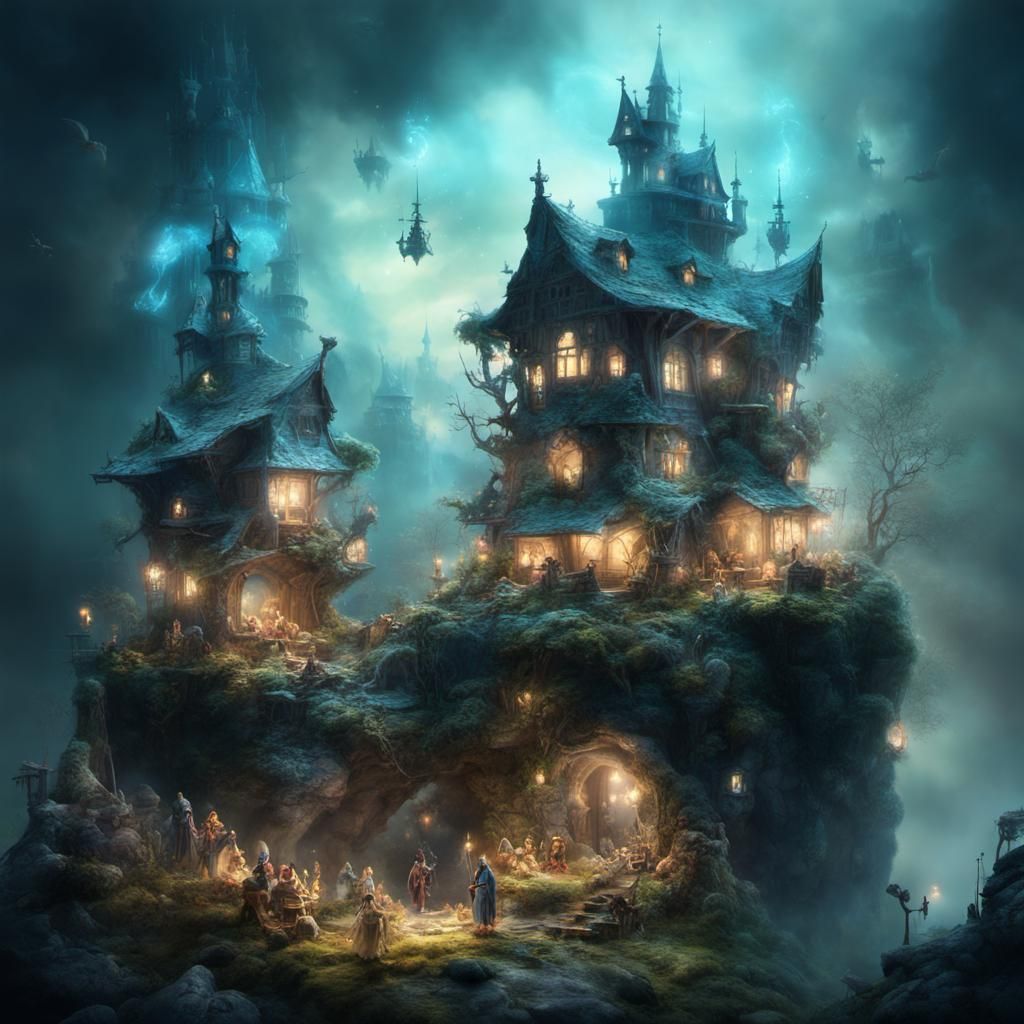 It had to be a magical fairy village but it turned out to be...