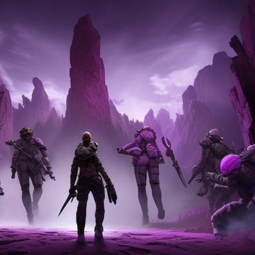 purple warriors